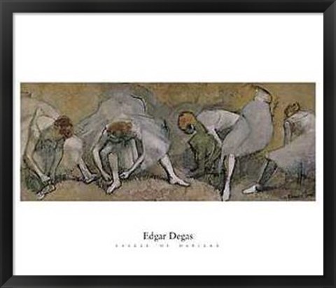 Framed Frieze of Dancers Print
