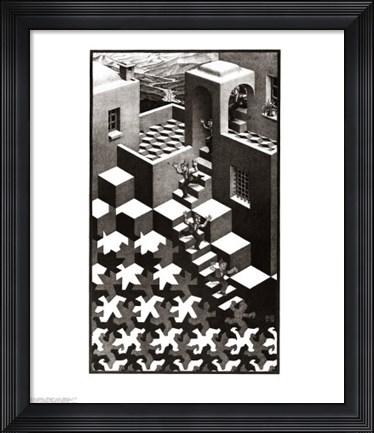 Framed Cycle Print