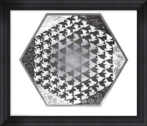 Framed Verbum Print