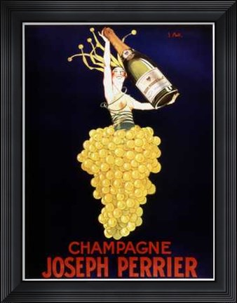 Framed Champagne Print
