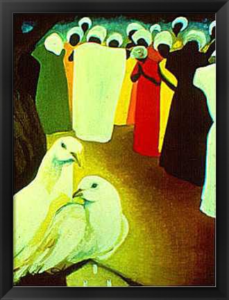 Framed Peace Offering (Le) Print