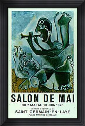 Framed Salon De Mai Print