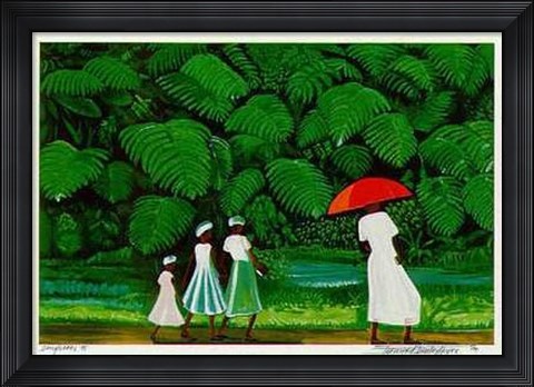 Framed Daughters (Le-Seri) Print