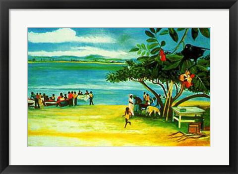 Framed Cool Runnings (Le-Litho) Print
