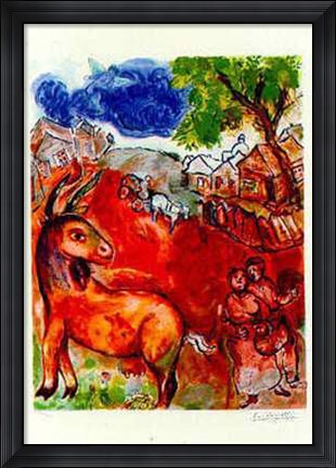 Framed Dimanche (Le) Print