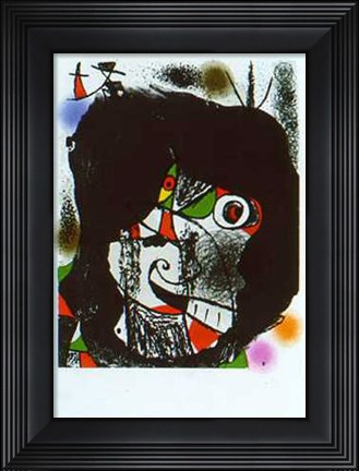 Framed Revolution I (Litho) Print