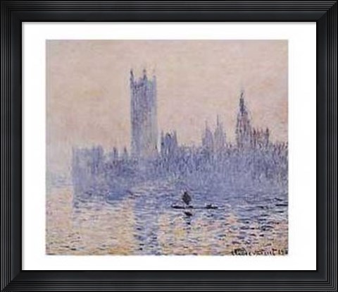 Framed Houses of Parliament Print