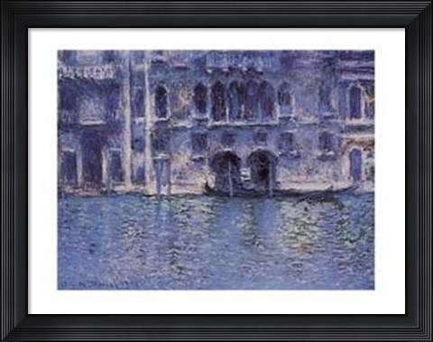 Framed Palazzo Da Mula Venice Print