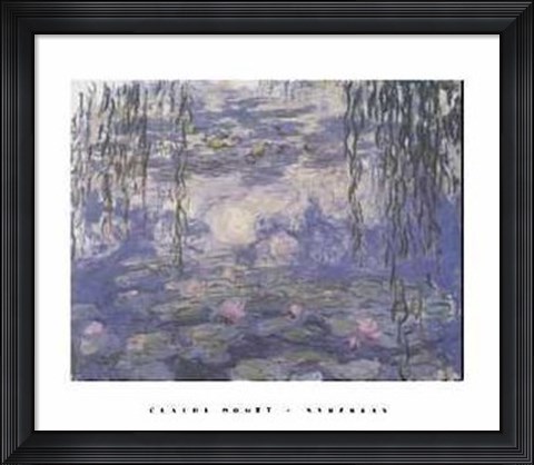 Framed Nympheas Print