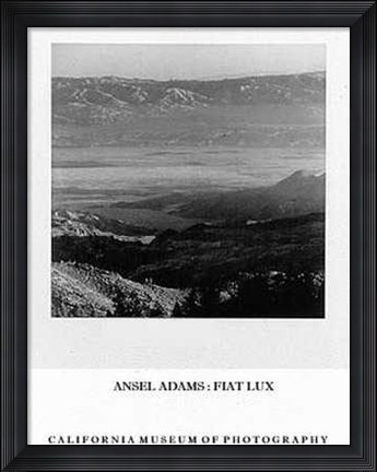 Framed Desert Valley Print