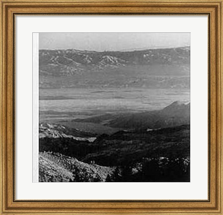 Framed Desert Valley Print
