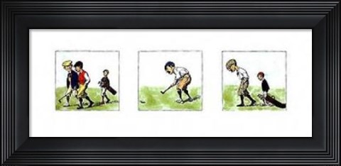 Framed May the Best Man Win Print
