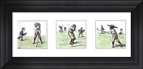 Framed Fore!!! Print