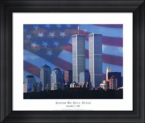 Framed United We Stand Print