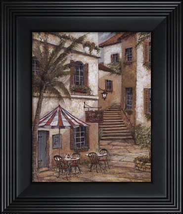 Framed Vino y Queso Print