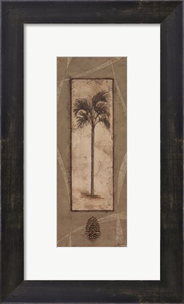 Framed Palm Serenity I Print