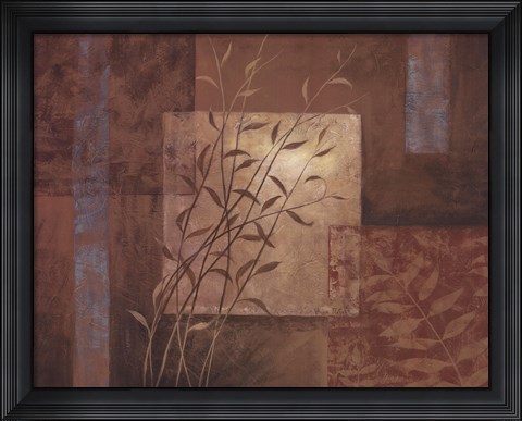 Framed Meadow in Memory I Print
