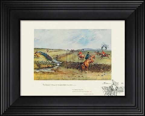 Framed Biggest Walls In The Counthry Was In Print