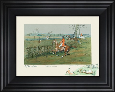 Framed Stake And Bound Print