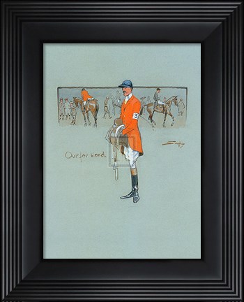 Framed Out For Blood Print