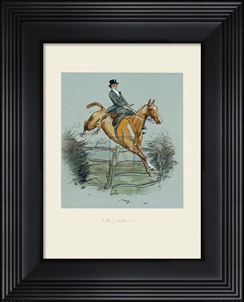 Framed High Leicestershire Print