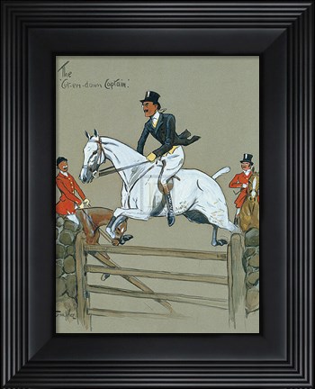 Framed Cut-Em-Down Captain Print