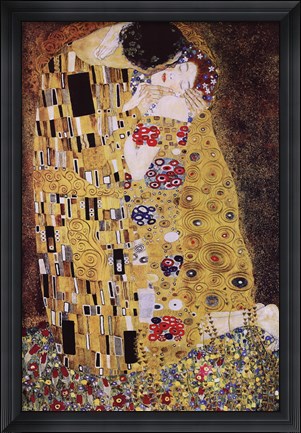 Framed Kiss, c.1908 Print