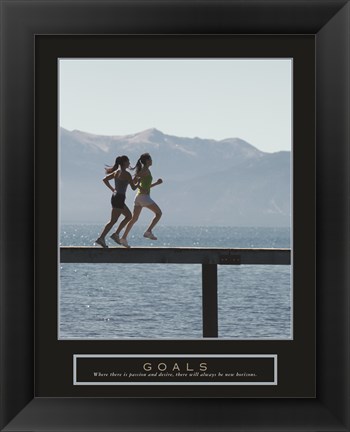 Framed Goals - Joggers Print
