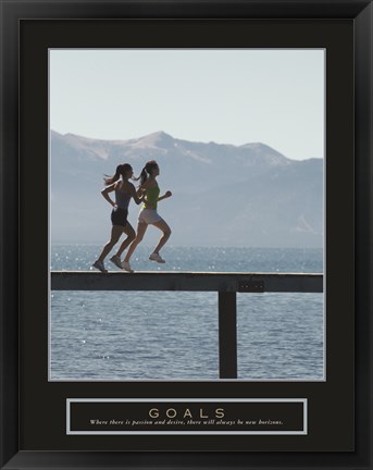 Framed Goals - Joggers Print