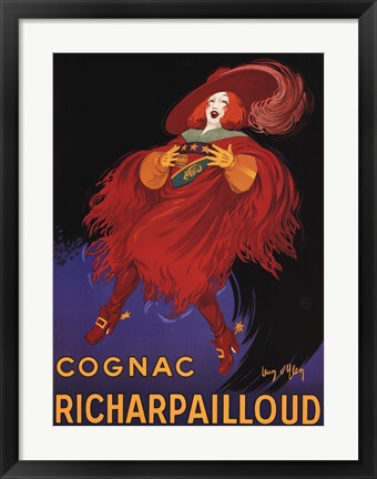 Framed Cognac Richarpailloud Print