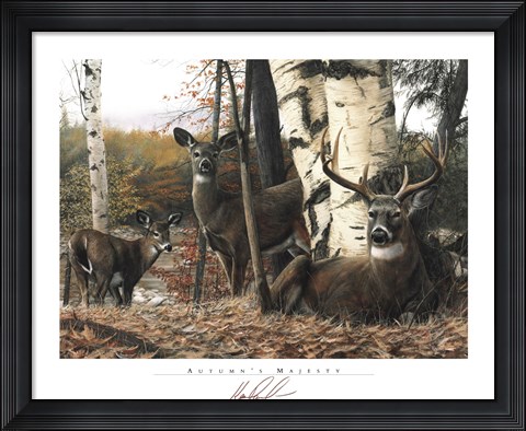 Framed Autumn&#39;s Majesty Print