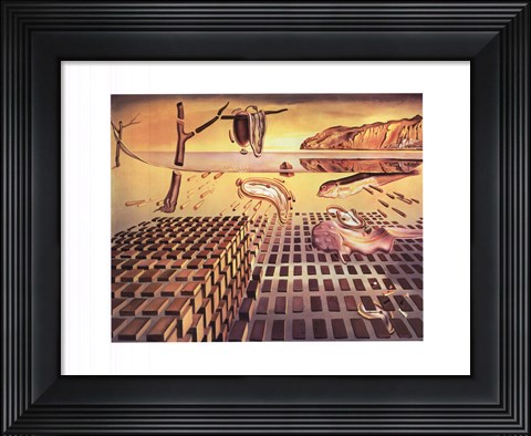 Framed Disintegration of the Persistence of Memory, c.1954 Print