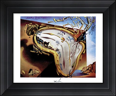 Framed Soft Watch At Moment of First Explosion, c.1954 Print