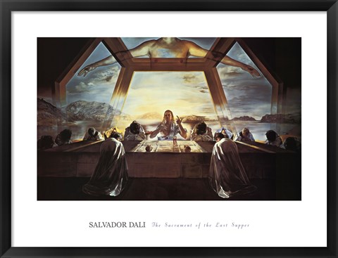 Framed Sacrament of the Last Supper, c.1955 Print