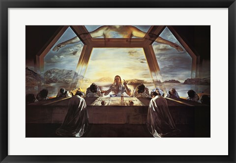 Framed Sacrament of the Last Supper, c.1955 Print