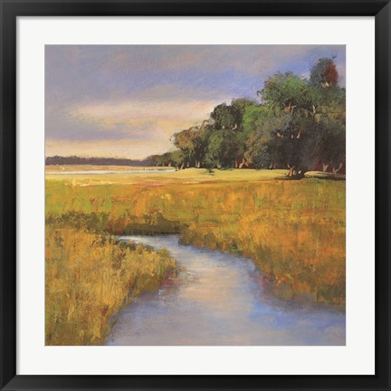 Framed Low Country Landscape II Print