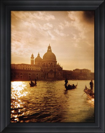 Framed Venezia Sunset I Print
