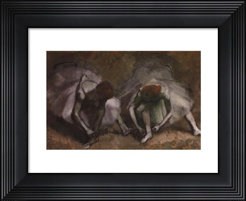 Framed Frieze of Dancers (detail) Print