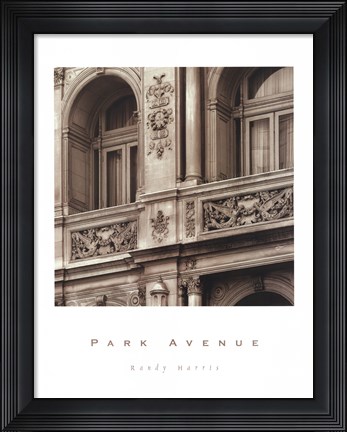 Framed Park Avenue Print