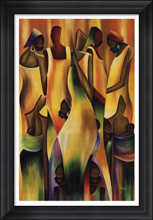 Framed Coming Together Print