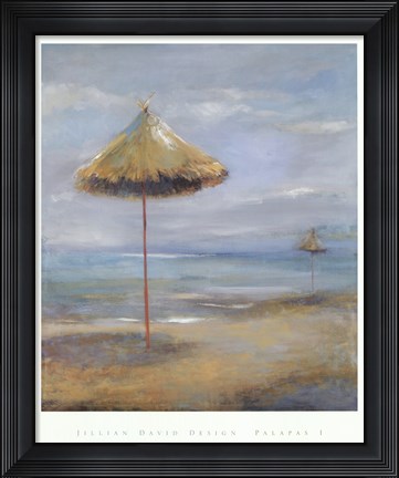 Framed Palapas I Print