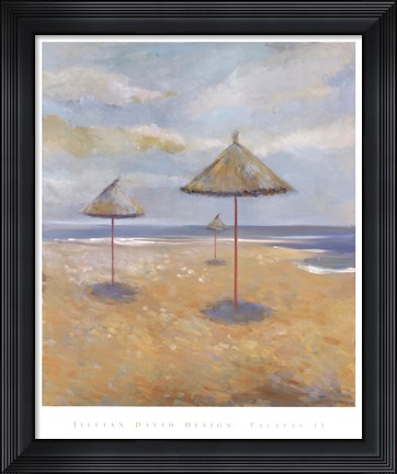 Framed Palapas II Print