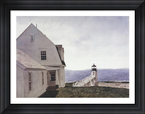 Framed Marshall Point Print