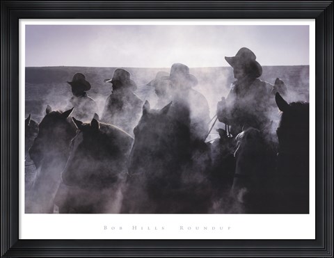 Framed Round Up Print