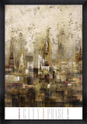 Framed City Phase Print