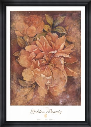 Framed Golden Beauty Print