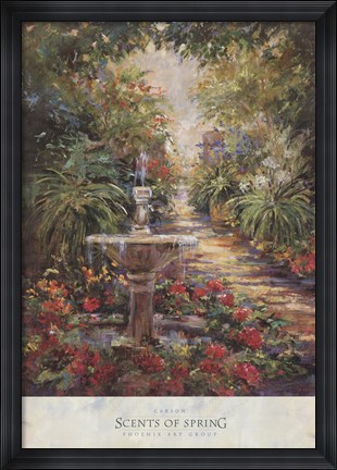 Framed Scents Of Spring Print