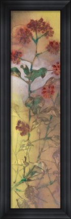 Framed Rising Garden I Print