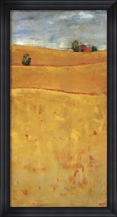 Framed Lay Of The Land I Print