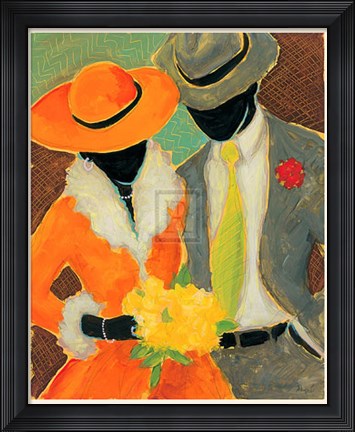 Framed Celebrating Love II Print